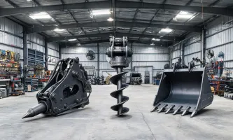 Excavator attachments